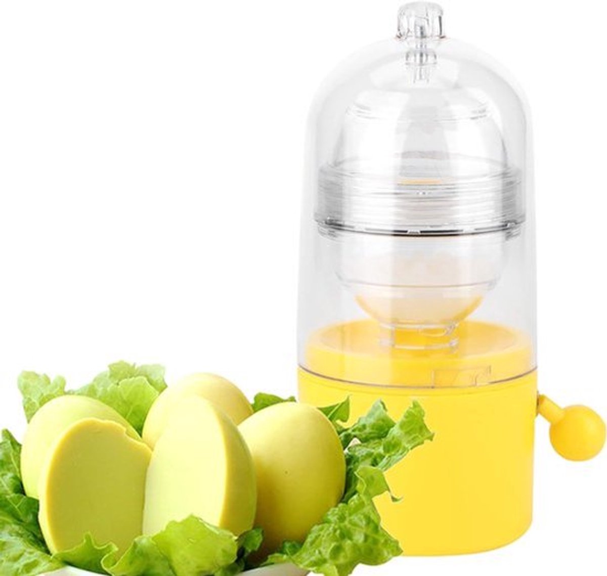 Eierschudder Gouden Shaker Eierscheider Handmatig Aangedreven Eierscheiders Gouden Eimaker Eidooiers Witte Mixer Keukengadgets