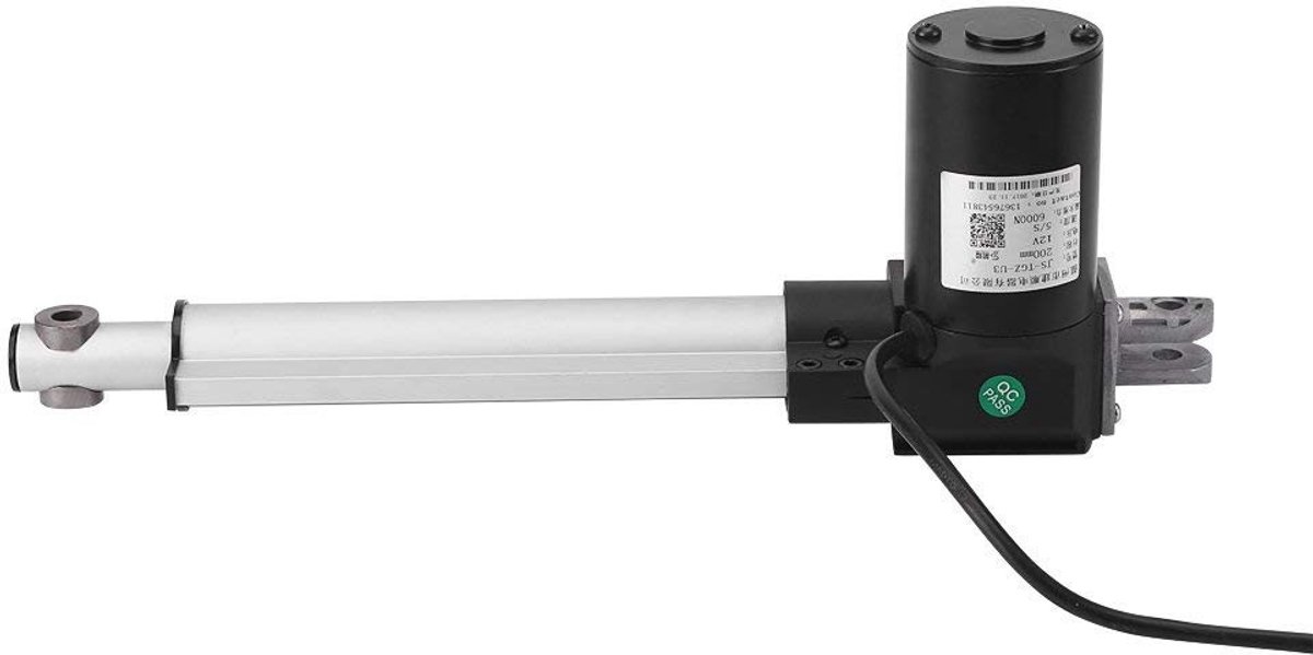 SPHProducts - Elektrische Cilinder - 12V DC Actuator - Krachtige Motor - 500mm Stroke - Multifunctioneel - 6000N Duurzaam - Geschikt voor Zware Toepas