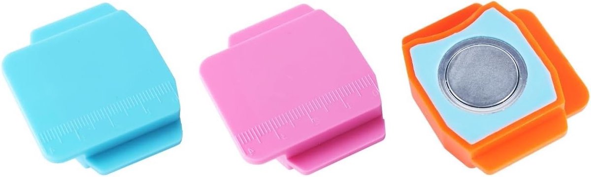 Multifunctionele Magnetische Naadgeleider met Schaal en Polygonale Zoomgids - Accessoire voor Naaimachine in Diverse Kleuren
