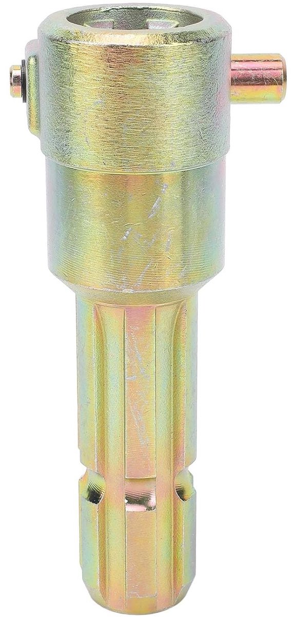 PTO Extender Adapter 1-3/8in 6 Spline voor Tractors tot 70 Hp - Sterke Metaalconstructie, Snelle Ontkoppeling en Duurzaamheid