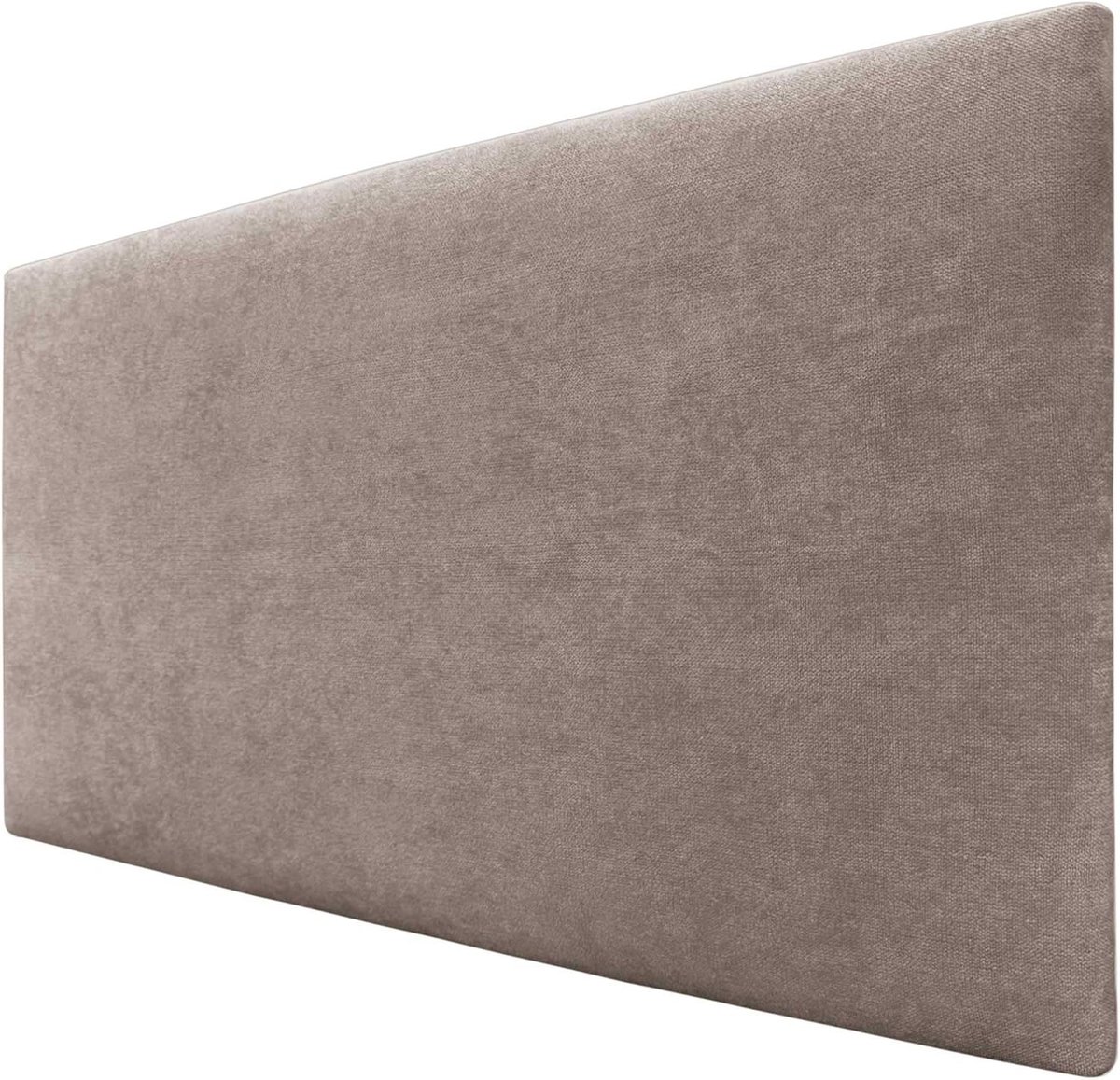 Hoofdbord Bed - Bedkopstuk Gestoffeerd - Slaapkamer Decoratie - Vlekbestendige Stof - 90 cm - Aarde