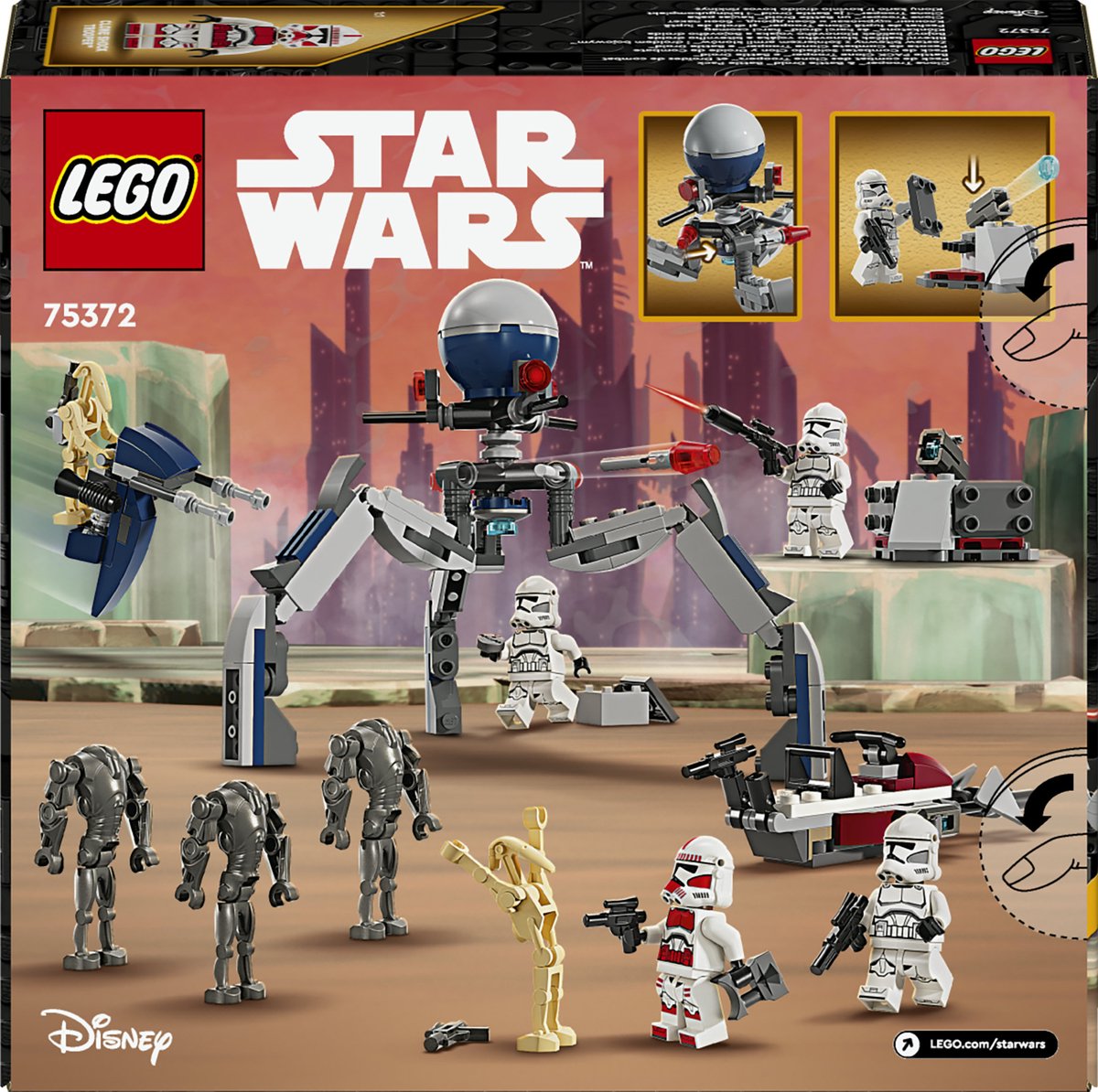 LEGO Star Wars Clone Trooper™ & Battle Droid™ Battle Pack - 75372 — afbeelding 22