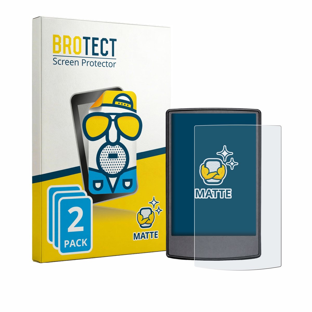 BROTECT - Screenprotector voor Engwe L20 3.0 Pro - Folie Beschermfolie matte 2 Stuks
