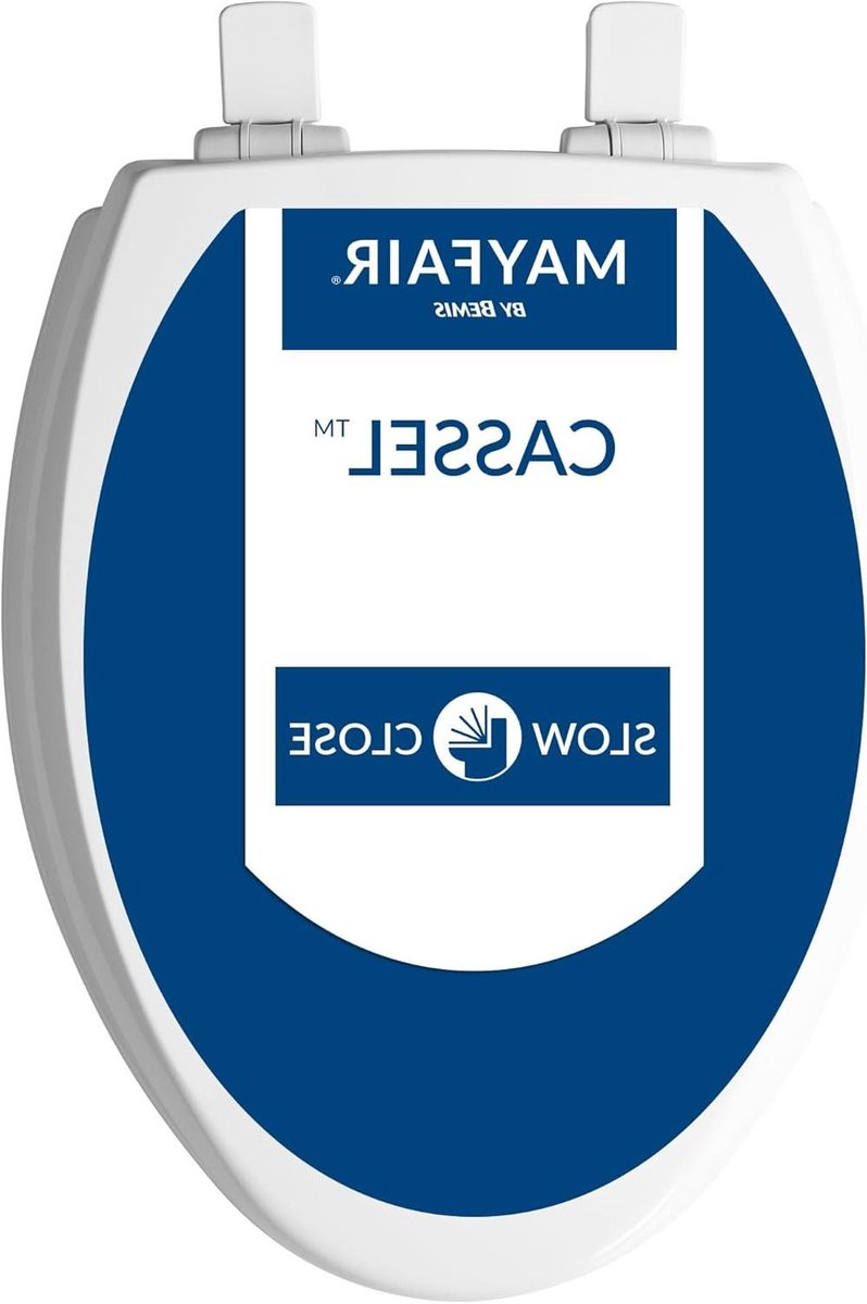 Toiletbril - WC bril - Stil sluiten - Nooit meer los - Langwerpig - Wit