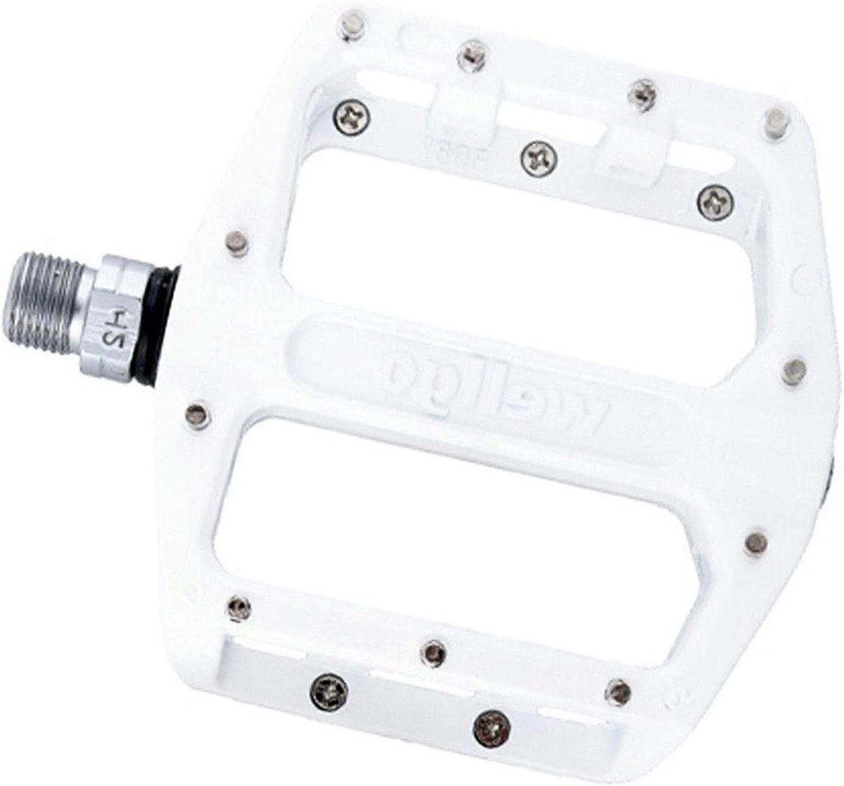 Platform Pedalen - BMX ATB Pedalen - Fietsen - Legering Aluminium - 9/16" - Wit