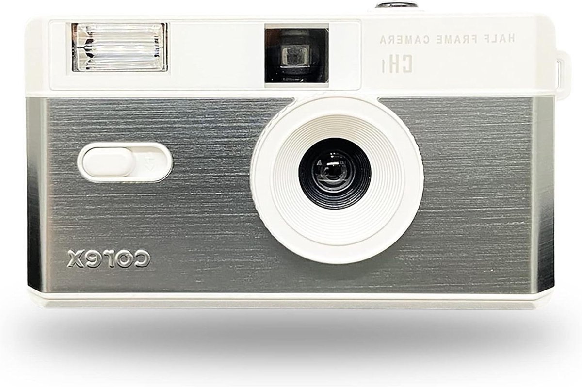 Half Frame Camera - Herbruikbare Camera - Dubbel Aantal Foto's - Focusvrije Lens - 14.81 x 7.29 x 5.69 cm