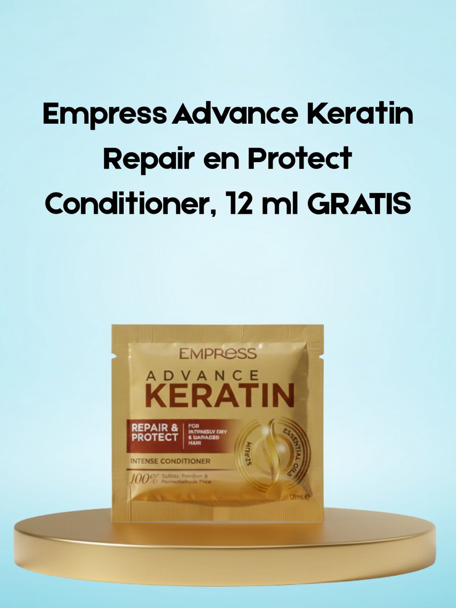 Empress Advance Keratin Repair and Protect Conditioner, 6 x 12ml