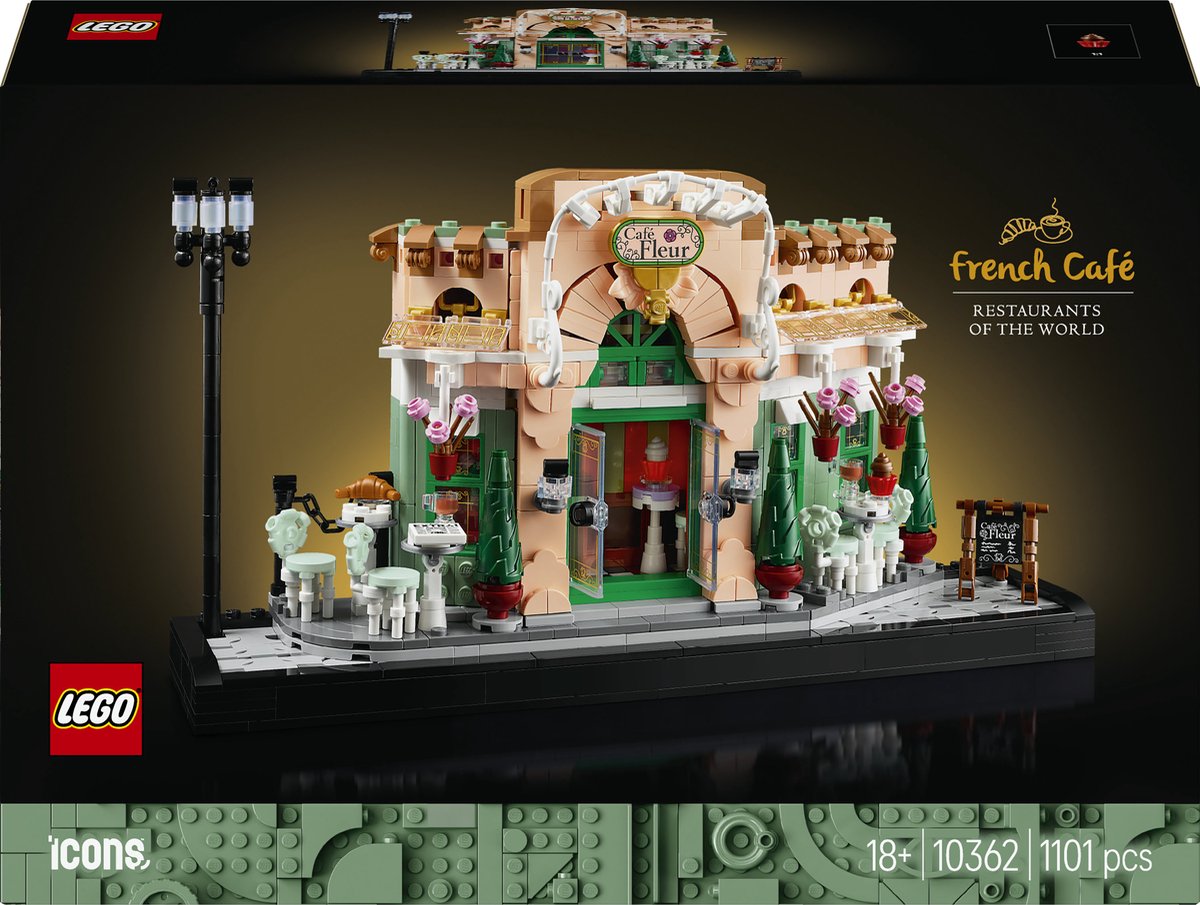 LEGO® Icons Frans café - Parijse decoratie - 10362 — afbeelding 18