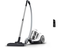 SAVI® Steelstofzuiger met snoer - Steelstofzuiger - Stofzuiger - Zilver - 45cm x 34cm x 29cm