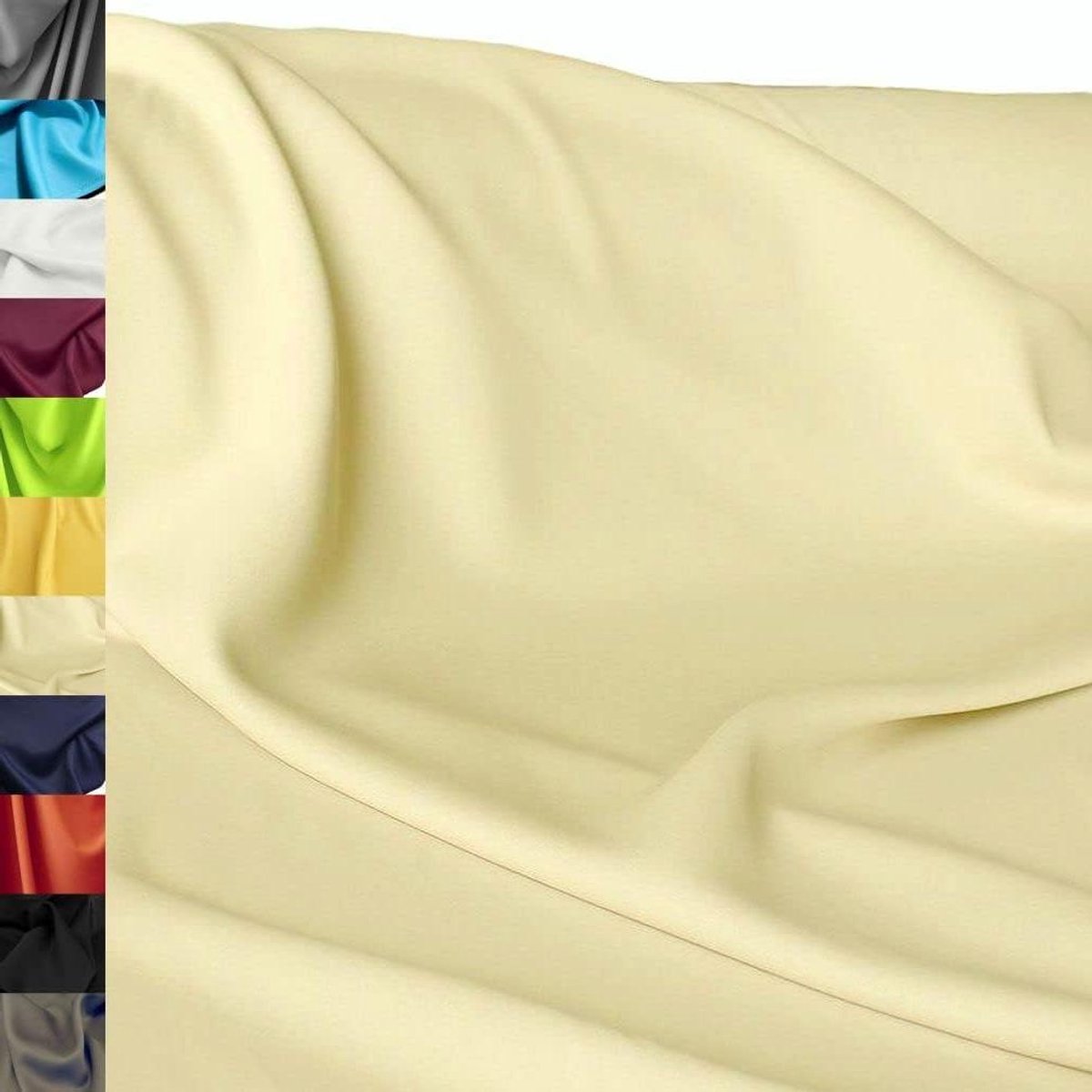 Verduisteringsstof - Gordijnstof lichtdicht - Ramen afschermen - 100% lichtdicht - 150 cm breed - Zand-beige