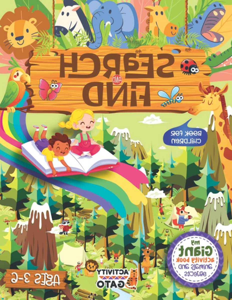 Zoek en Vind Boek - Speurboek Kinderen - Plezier en Leren - 40 Pagina's Thema's - Groot Formaat - Kleurrijk