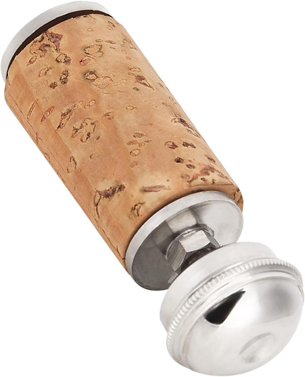 Dwarsfluit Kopstuk - Fluit Kurk - Muziek Maken - Koperen Constructie - 24 Gram - Zilver