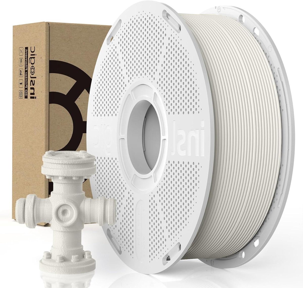 Nylon Filament 1.75mm - PA6/66 Draad - 3D Printen - Minder Vervorming - 1kg - Natural