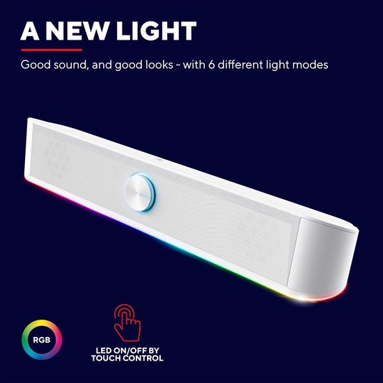 Soundbar Pc - Bekabelde en Draadloze Pc -Luidspreker - USB Mini Speaker - Audio Set van Merkloos — afbeelding 2