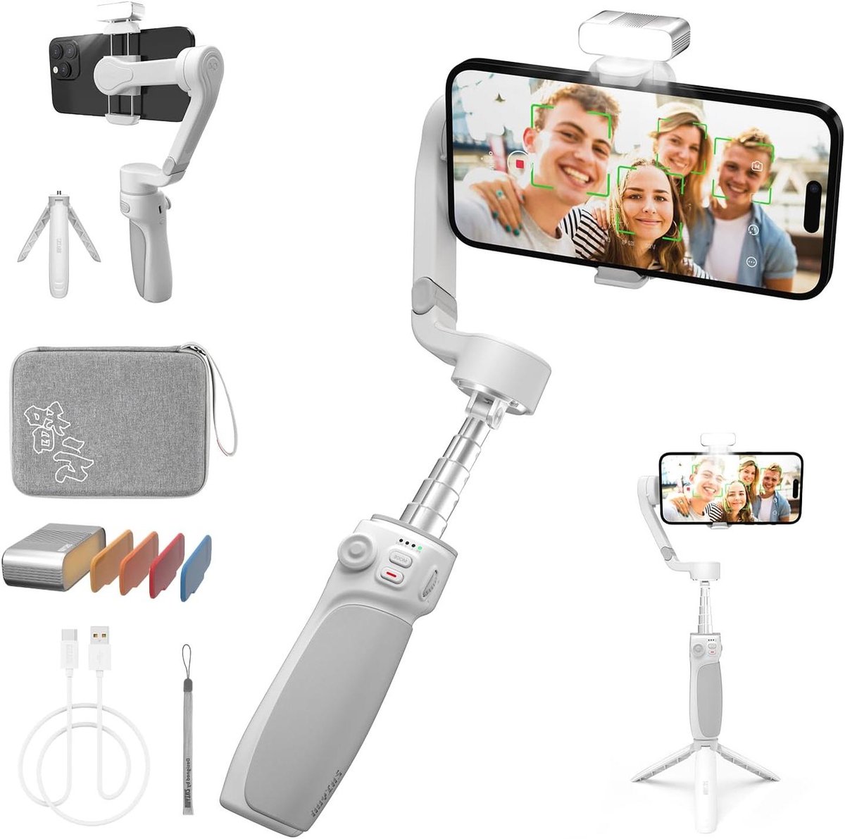 Gimbal Smartphone - Selfiestick - Tripod - grip