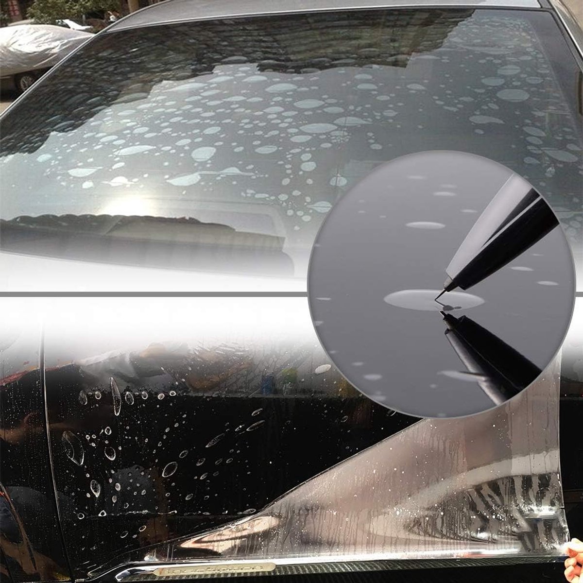 2 Pcs Vinyl Blow Removal Pen - Car Stickers - Air Remover Pen - Car Glass Tools - Portable Lead for Air - Car Window Film