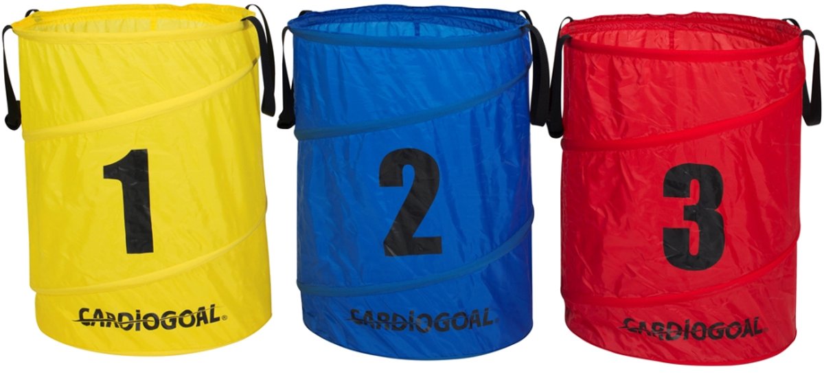 Set Of 3 Cardiogoal Pop-up Baskets - UNI