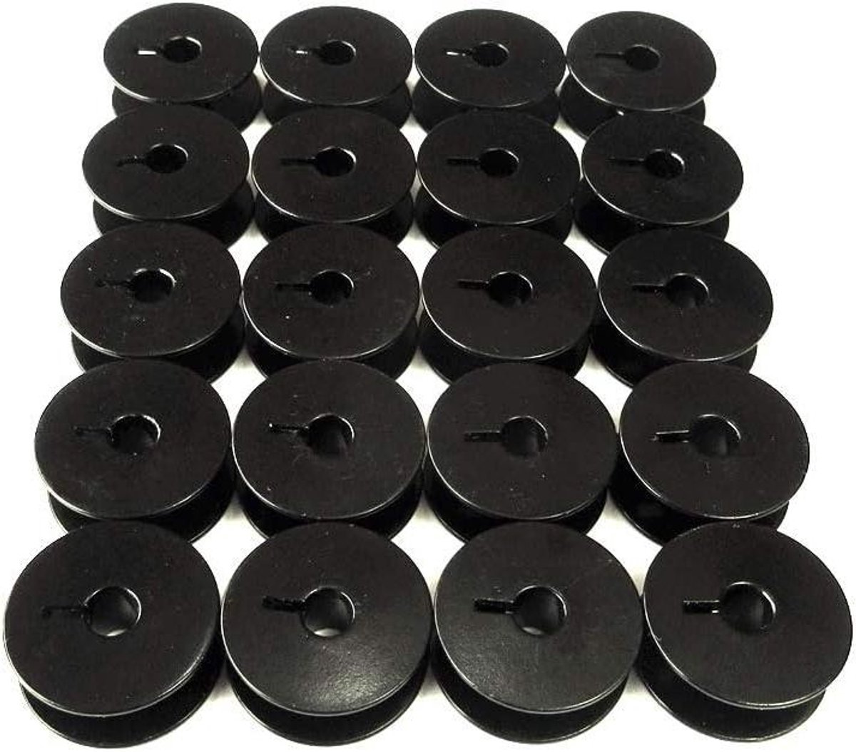 Metalen Naaimachine Bobbins - Spoelen Naaimachine - Naaien - Groot formaat - 20 stuks - Zwart