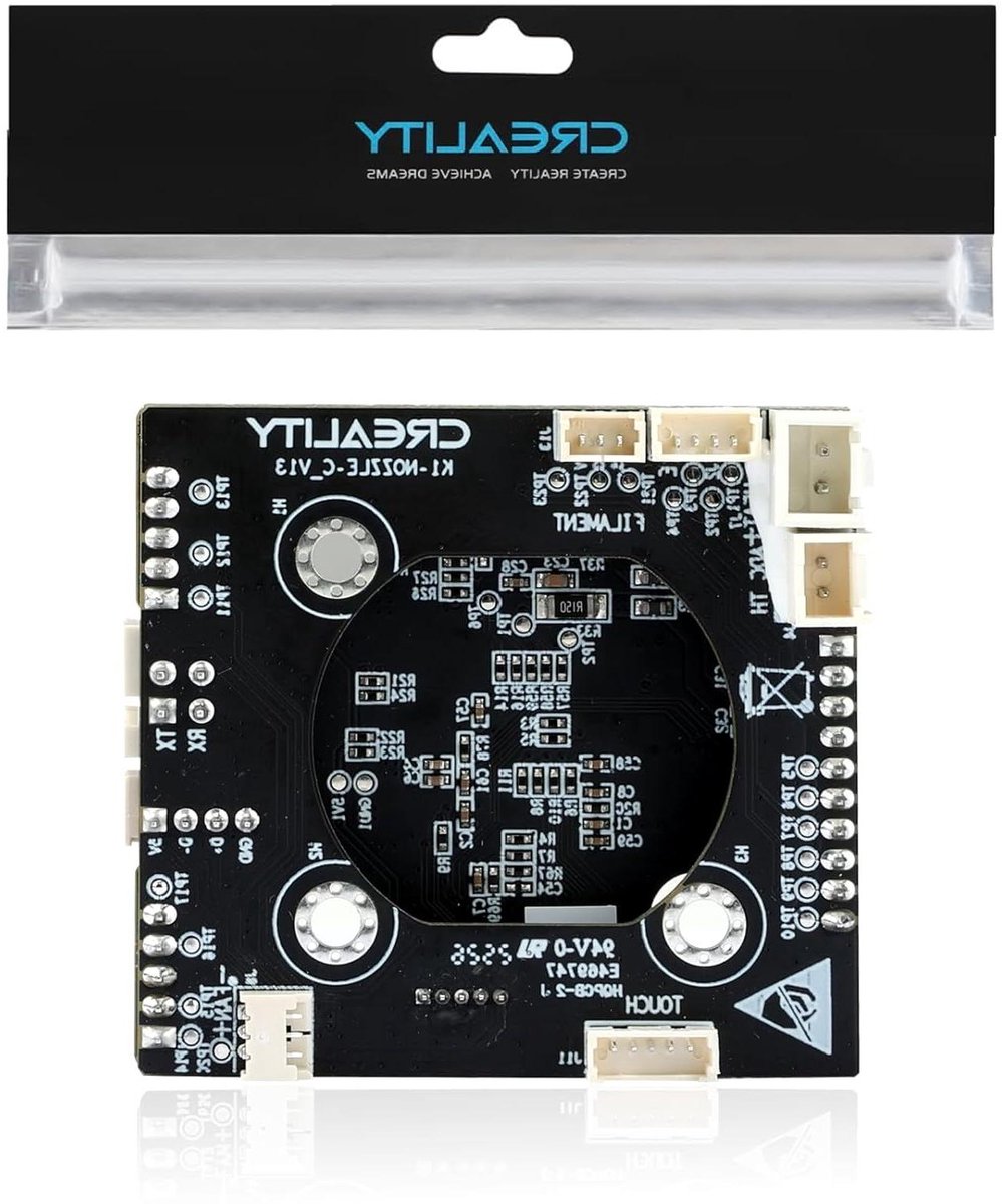 Adapter Plaat - Printkop PCB - 3D Printen - Speciaal Ontworpen - 13.3 x 7.6 x 1.7 cm - Zwart