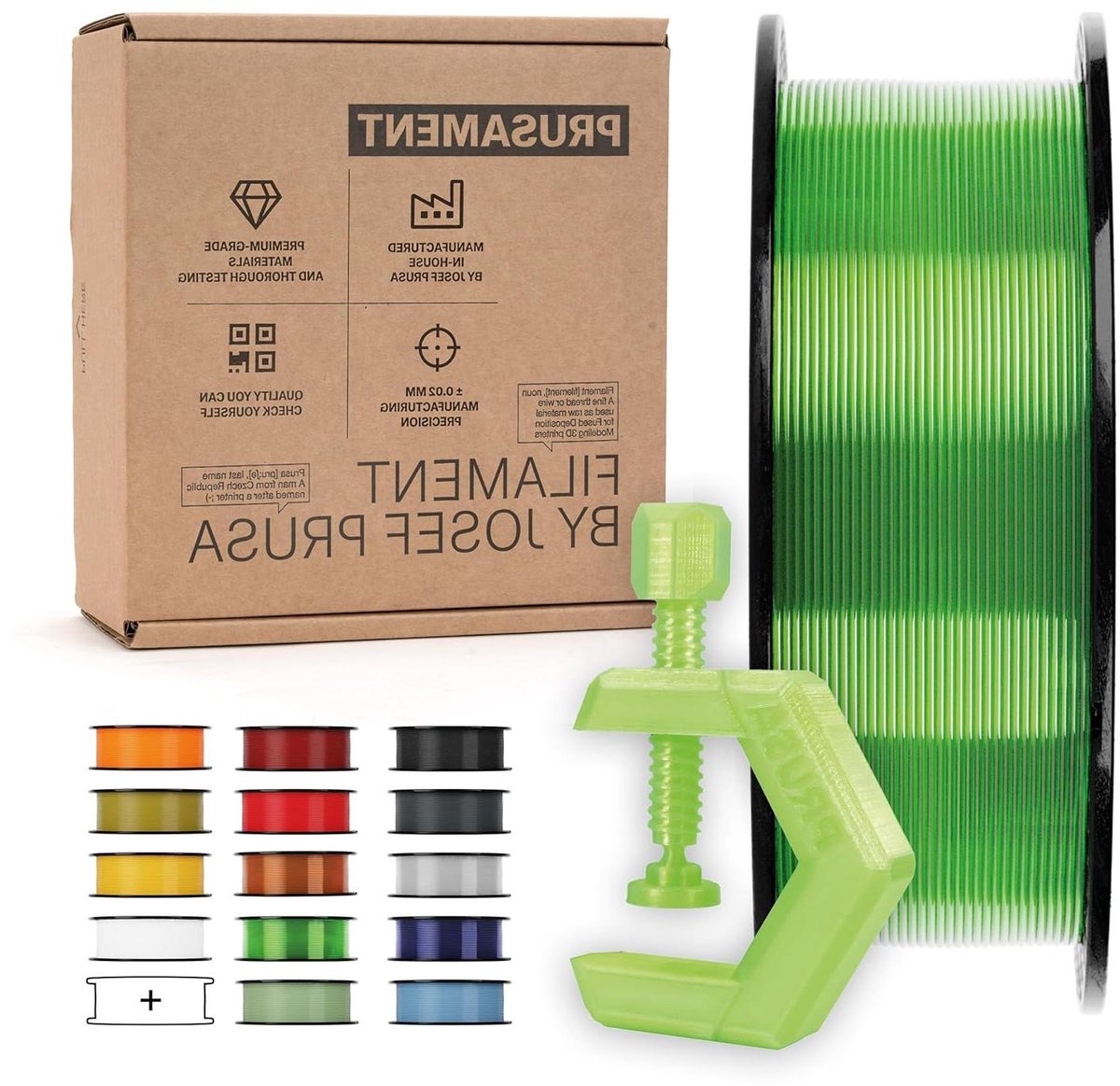 PETG Filament - 3D Print Draad - 3D Printen - 0.02mm Precisie - 1.75 mm 1 kg - Neon Groen
