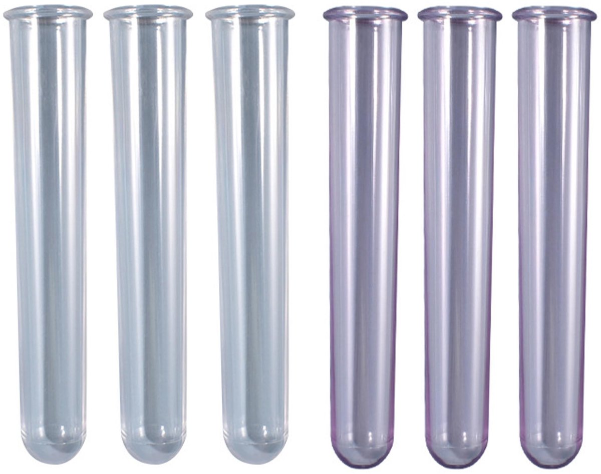 ONF3 - Reageerbuisvaas - Hydrocultuur vaas - Creatieve decoratie - Transparant - DIY vaas - Perfect voor interieur en bruiloften