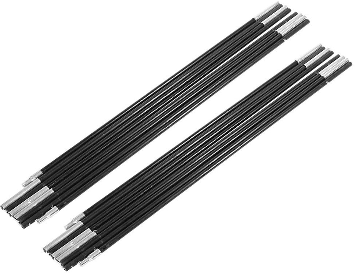 Golden crown - Tent Pole - Glasvezel vervangingspolen - Duurzaam en elastisch - 4.48 m - Ondersteuning voor campingtent - Ideaal voor outdoor activite