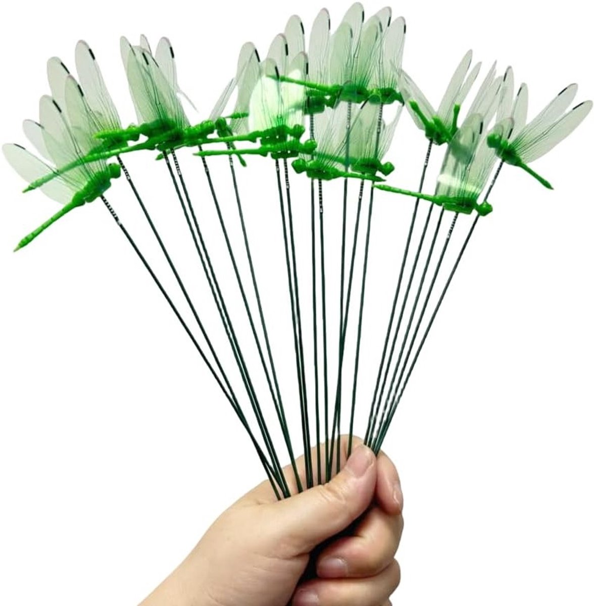 3D Verwijderbare Neplibellen voor Tuin, Waterdichte Decoratie met Schudhoofd, Leuke Kerstcadeaus voor Kinderen, Tuinaccessoires en Buitenversiering