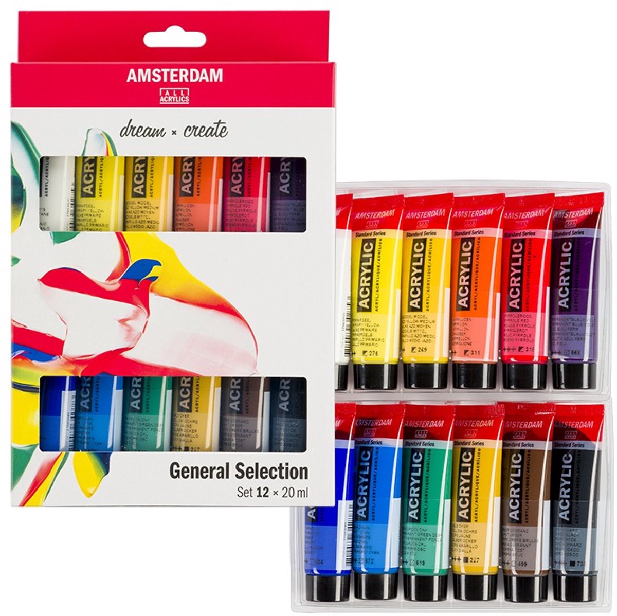 Amsterdam Standard Series acrylverf algemene selectie set | 12 × 20 ml — afbeelding 9