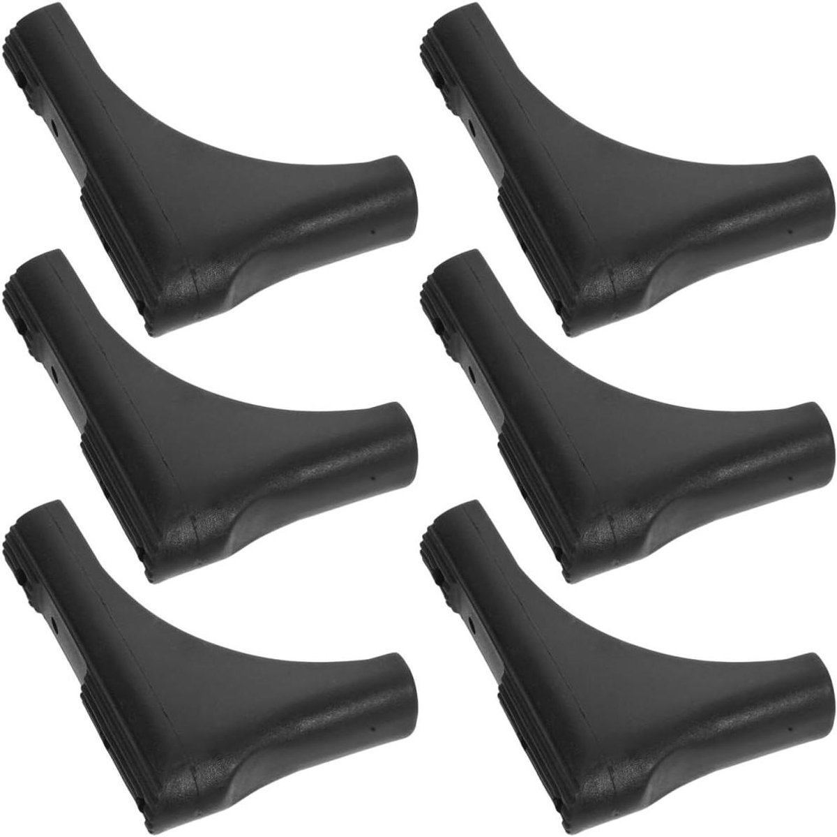 Voetjes voor Wasrek - Beschermdoppen Pootdoppen - Vloer Beschermen - Antislip en Geluidsdempend - 10.5 x 8 x 2.2 cm