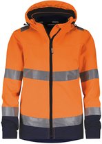 Hogezichtbaarheidssoftshelljas voor dames