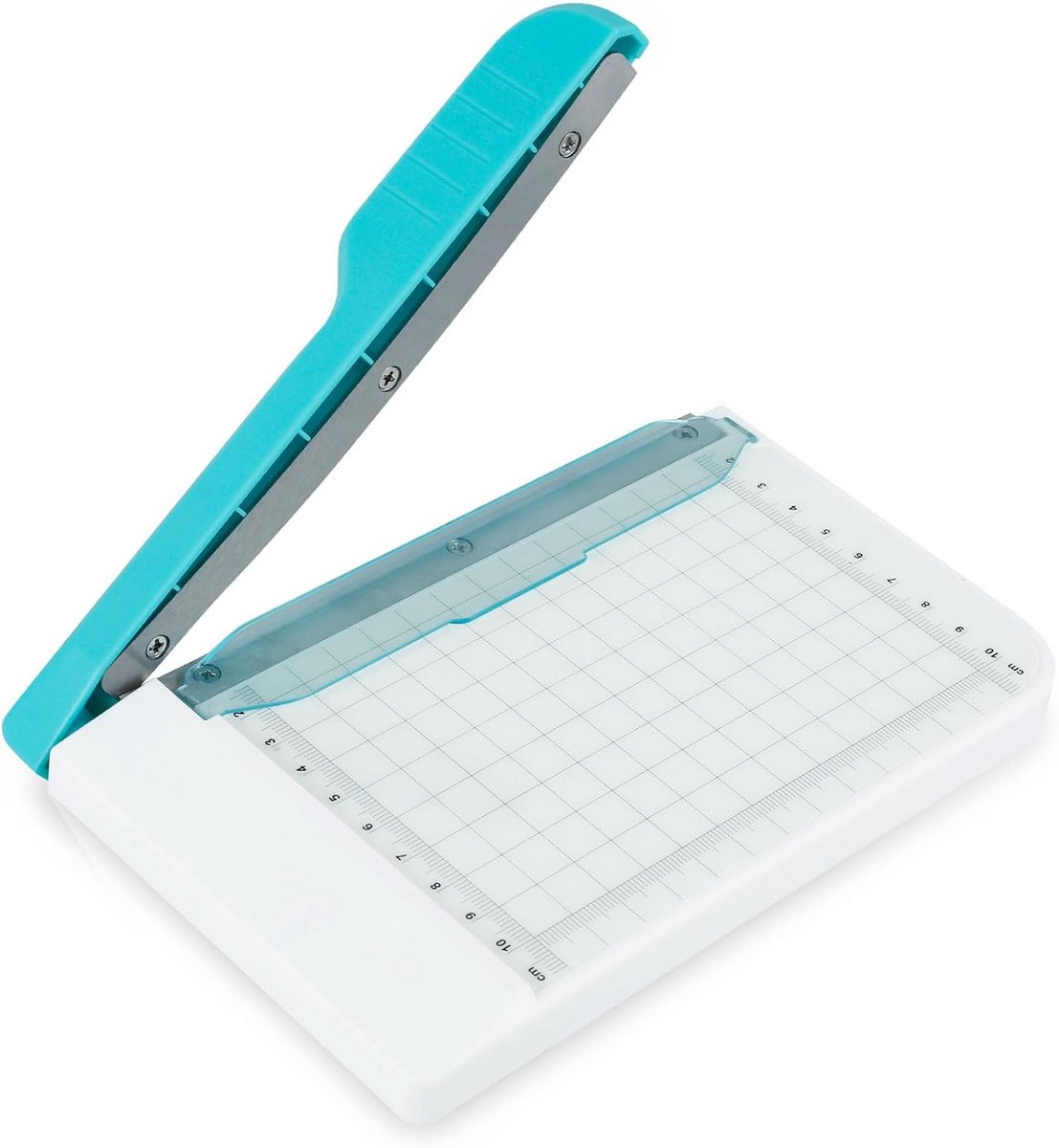 Papiersnijder Mini - Kleine Trimmer - Hobby Papier Snijden - Antislip Basis - 15 cm Snijlengte - Zwart