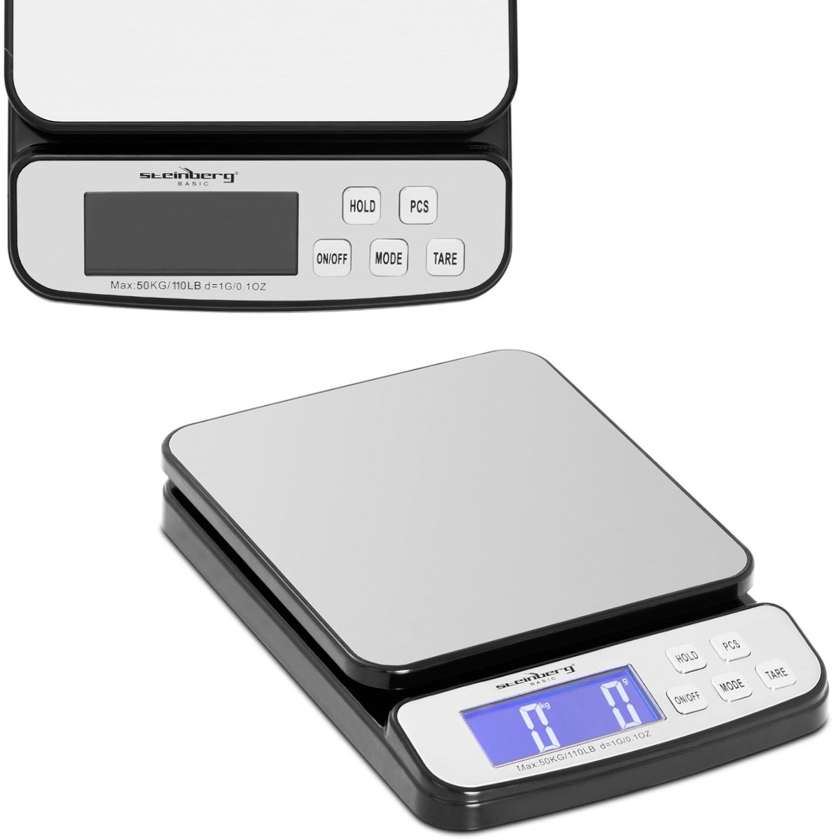 Brievenweegschaal - 50 kg/1 g - Steinberg Systems