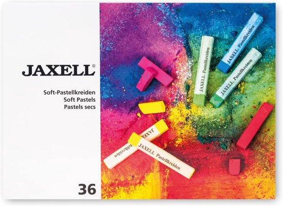 Pastel krijt - Tekenkrijt set - Kunstzinnig werken - Vlakke precieze lijnen - 24 kleuren - Multicolour — afbeelding 5