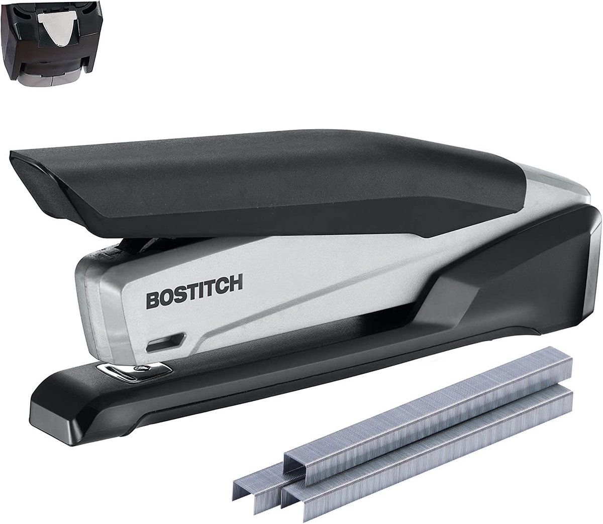 Bureaunietmachine - Handnietmachine - Papier Nieten - 80% Lichtere Bediening - 20 Vellen Capaciteit - Grijs