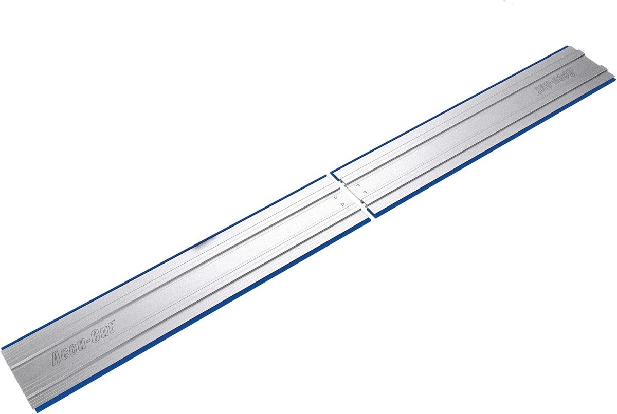 Zaaggeleiding Uitbreiding - Verlengstuk - Precisie Zagen - Verdubbelt Snijcapaciteit - 100 Inch - Zilver