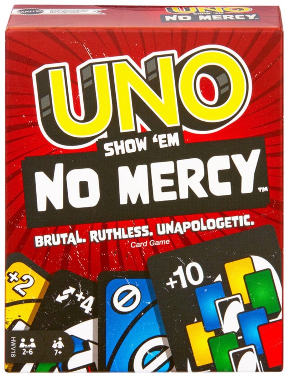 Mattel Games UNO Toon Geen Genade - UNO No Mercy - Kaartspel — afbeelding 16
