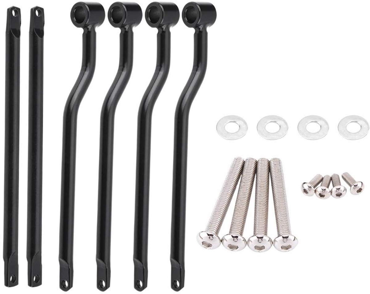 Dailygoods- Motorzadeltassteunbeugels RVS Kit - Universele Pasvorm - Veilige Zadeltashouder - Duurzaam - Hoge Stijfheid - Voor Motorfietsen - Zadeltassteun