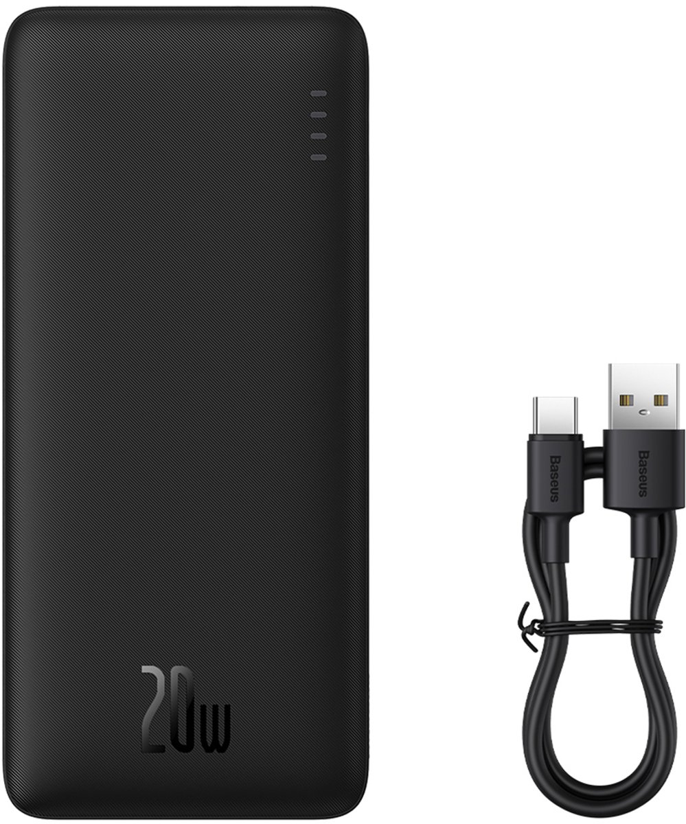 Baseus Powerbank Airpow 10000Mah 20W Voor Iphone Android Met Snel Opladen