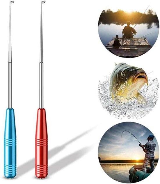 Vislijntang - haakverwijderaar en vislijnsnijder - draagbare tool voor vissers - multifunctionele tang voor outdoor activiteiten - set van 3 stuks van Merkloos — afbeelding 5