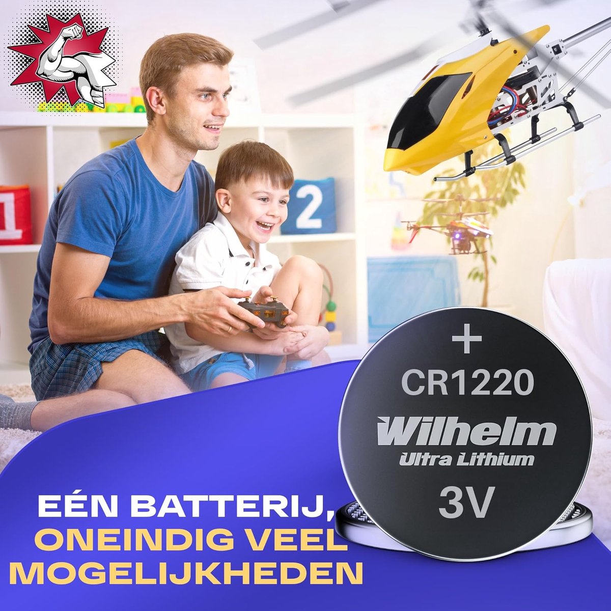 Knoopcel Batterijen - Lithium Cellen - Apparaten Voeden - Lange Houdbaarheid - 3V 40mAh - Zilver