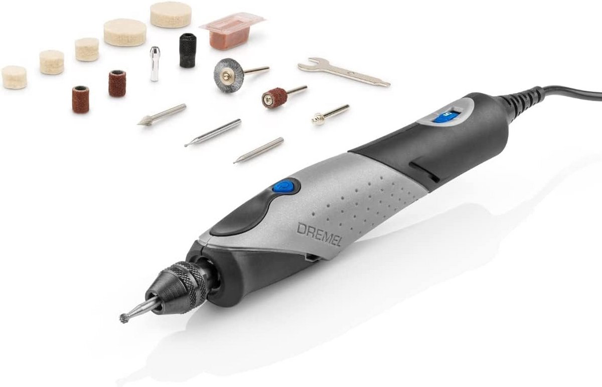 Multifunctionele Graveerpen - Precisiegereedschap Hobbytool - Creatief Werk - Variabele Snelheid - 105 Gram - Veelkleurig
