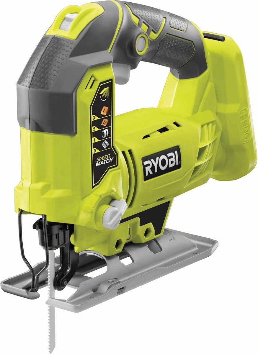 Draadloze Decoupeerzaag - Accu Zaag - Precisie Zagen - Borstelloze Motor - 18 Volt - Lichtgroen