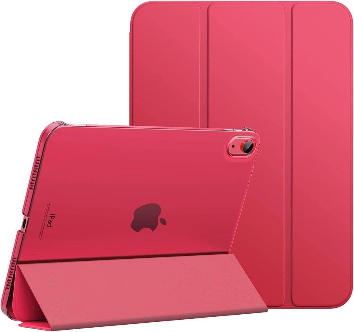 Tablethoes - Beschermhoes - Dagelijks gebruik - Magnetische sluiting - 10.9 inch - Rood