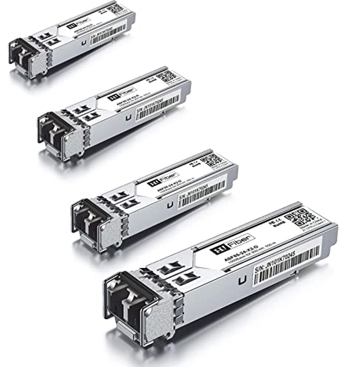 SFP Transceiver Module - Netwerk Module - Netwerk Verbinding - Multimode Glasvezel - 550 Meter Bereik - Niet Van Toepassing