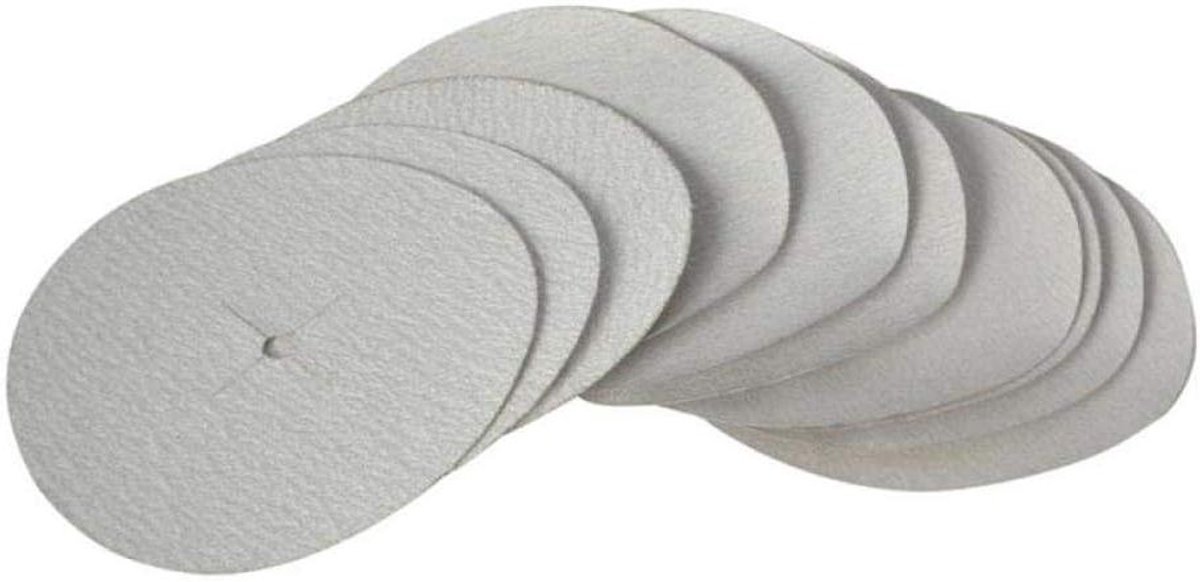 Slijpschijven - Schuurschijven Papier - Oneffenheden Verwijderen - Aluminiumoxide Schuurmiddel - 125mm x 6mm - Gemengd