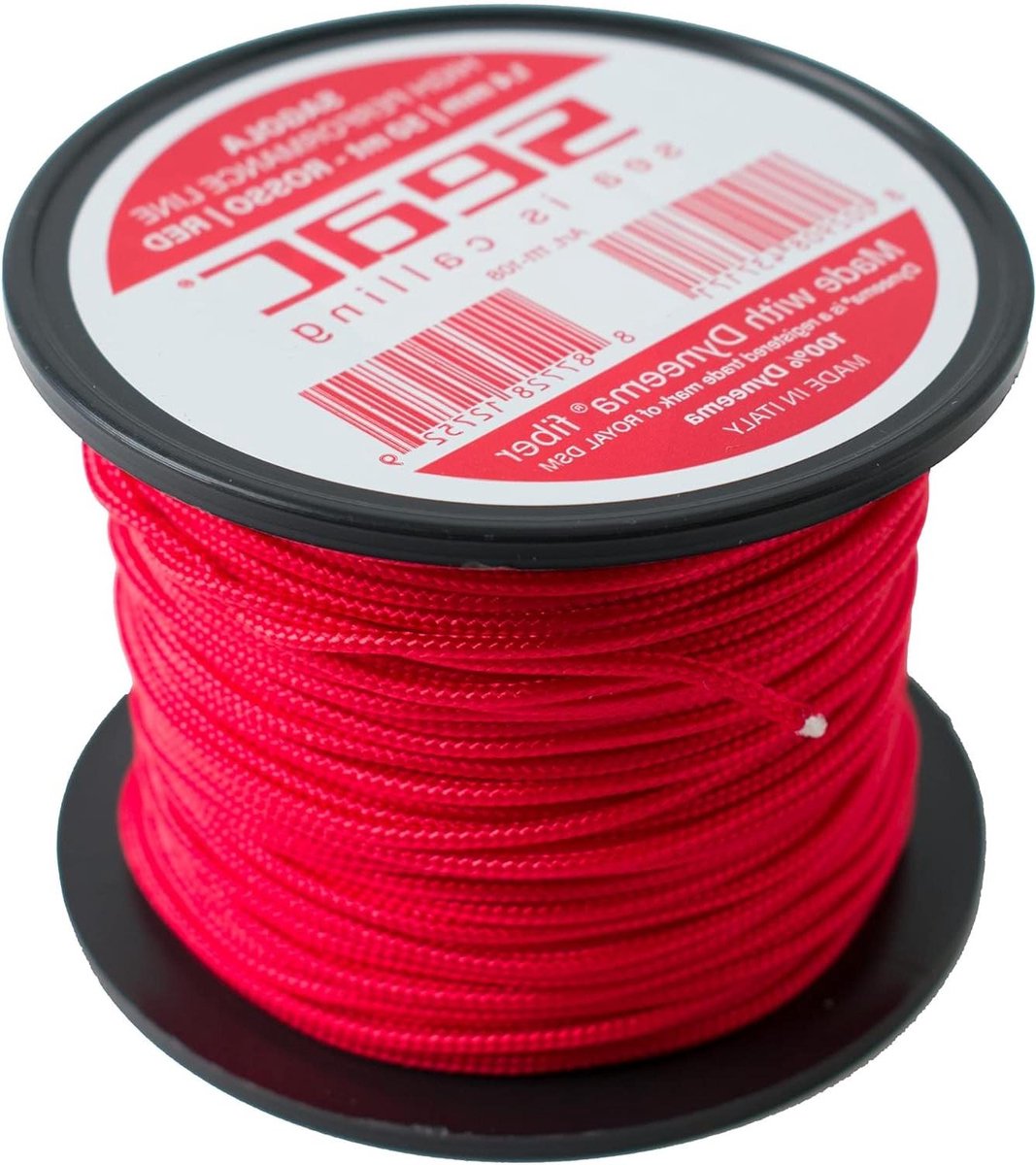 Dyneema Lijn - Speerlijn Vislijn - Speervissen Onderwater - Gewaxt Dyneema Materiaal - 50 meter 1.1mm - Wit