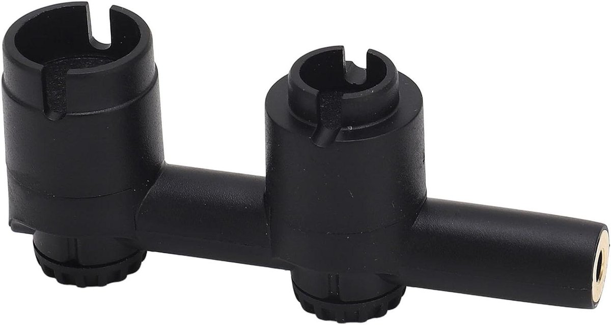 Kazoo Pickup - Muziek Microfoon - Instrument Versterken - Dubbele Gaten - 14 x 9 x 3 cm - Zwart