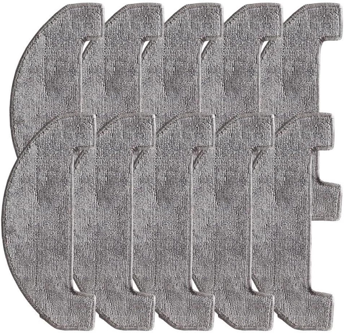 Mop Doek Kit - Stofzuiger Onderdelen - Vloeren Reinigen - Scheurbestendig Materiaal - 10 Pack - Zoals Afgebeeld