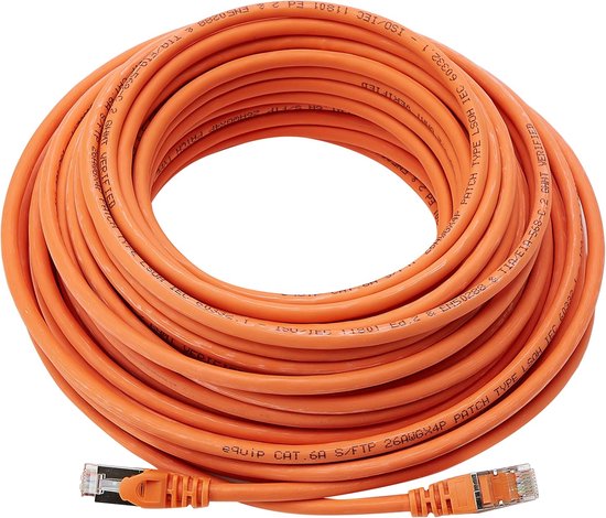Patchkabel RJ45 Cat6A - Ethernetkabel S/FTP - Netwerkverbinding Maken ...