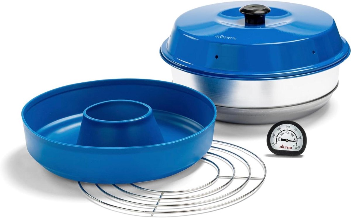Draagbare Oven - Mini Oven Boot - Koken op Inductie - Zonder Installatie - 2 Liter - Blauw
